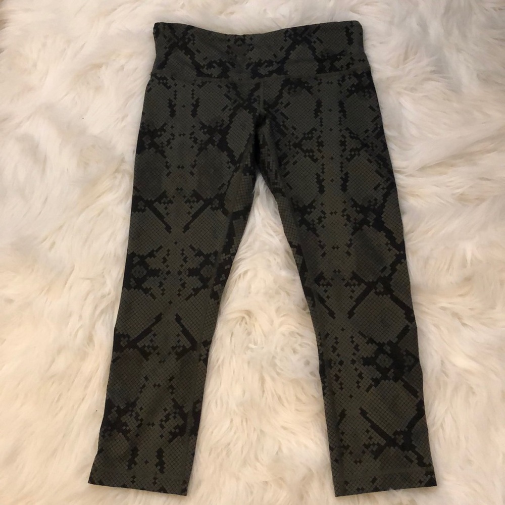 Lululemon Wunder Under Ziggy Green Gator 🐊